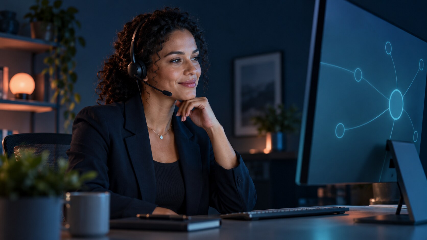 IPTV Harmony support specialist reviewing a connection path